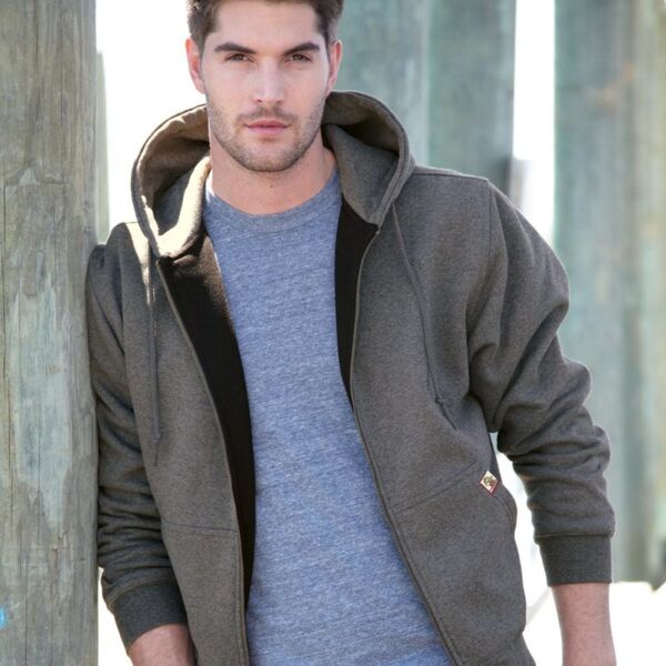 Crossfire Heavyweight Power Fleece Hooded Jacket with Thermal Lining Thumbnail