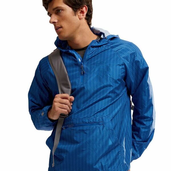 Range Hooded Packable Quarter-Zip Jacket Thumbnail